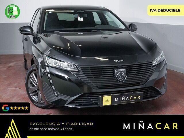Negro Usado 2022 Peugeot 308 Active Familiar | 16.990 € (Precio justo) - Imagen 1/4