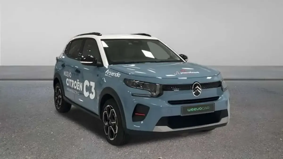 Usado Citroën e-C3 83 kW (113 CV) 2025 Azul Utilitario