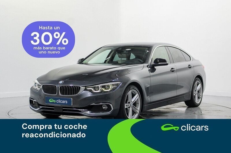 Gris Usado 2018 BMW 420 Gran Coupé Coupe | 23.990 € (Precio justo) - Imagen 1/4
