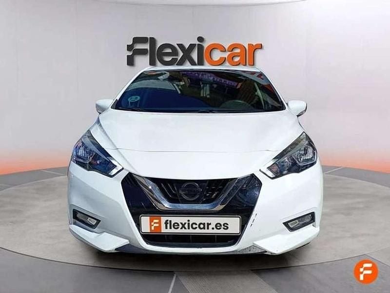 Begagnad Nissan Micra Acenta 101 HK (74 kW) 2019 Vit Halvkombi