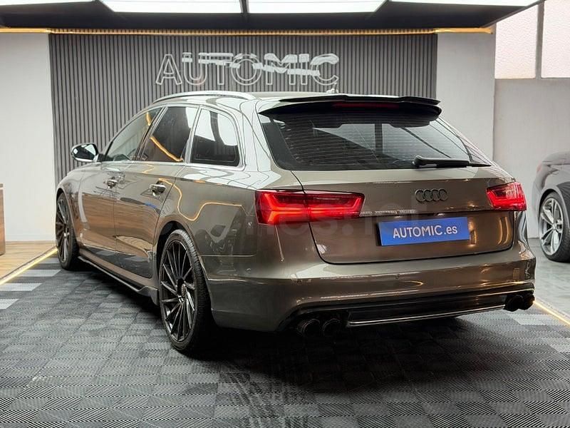 Usado Audi A6 S-Line 190 CV (139 kW) 2013 Gris / plata Familiar