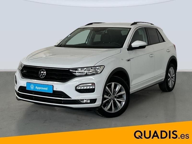 Blanco Usado 2021 VW T-Roc Advance SUV | 19.990 € (Precio justo) - Imagen 1/4