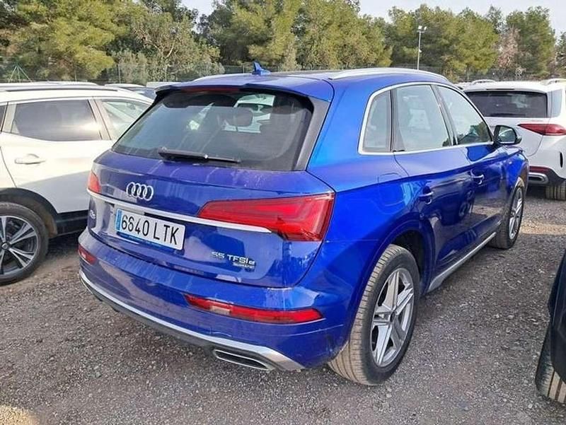 Usado Audi Q5 S-Line 367 CV (269 kW) 2021 Azul SUV