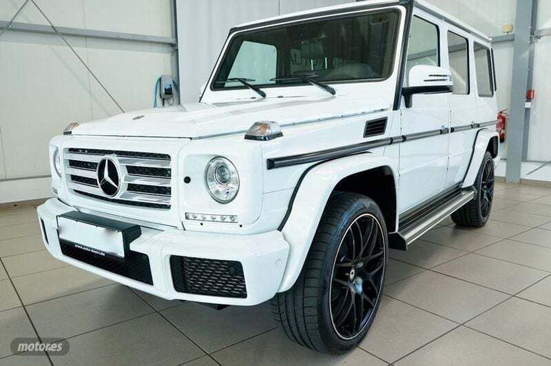 Blanco Usado 2017 Mercedes G350 Sport SUV | 89.900 € (Caro) - Imagen 1/4