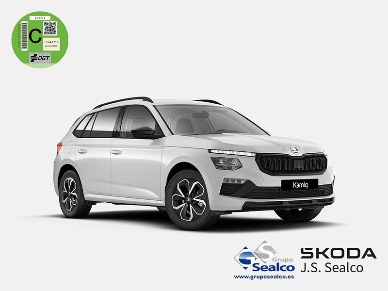 Blanco Nuevo 2025 Skoda Kamiq Selection SUV | 24.276 € (Precio justo) - Imagen 1/4