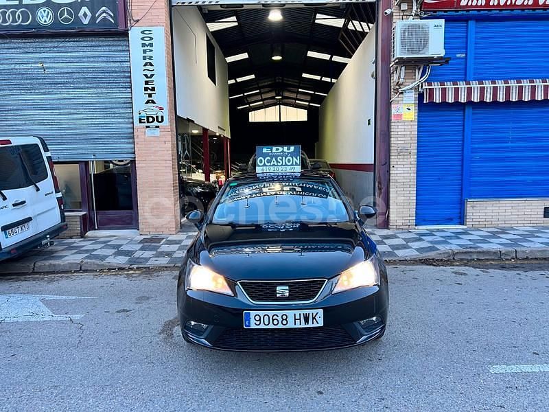 Usado Seat Ibiza Style 105 CV (77 kW) 2014 Negro Berlina