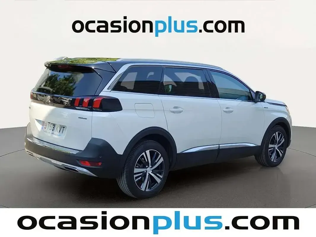 Usado Peugeot 5008 GT-line 131 CV (96 kW) 2019 Blanco SUV