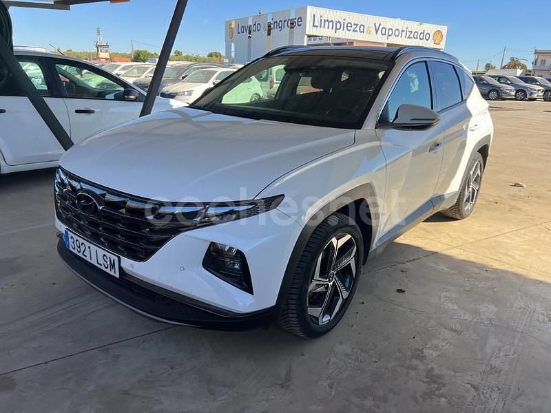 Blanco Usado 2021 Hyundai Tucson SUV | 25.400 € (Precio justo) - Imagen 1/4