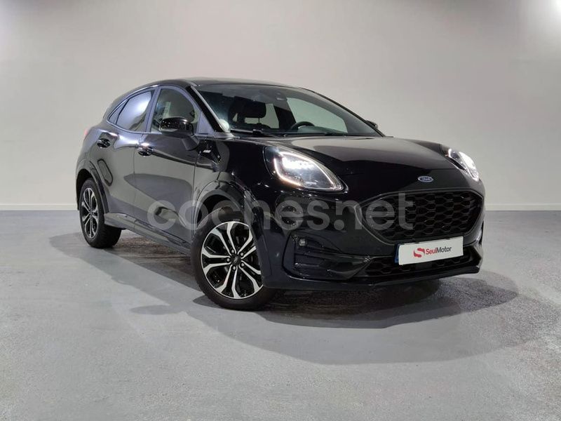 Negro Usado 2021 Ford Puma ST-Line SUV | 18.200 € (Buen precio) - Imagen 1/4