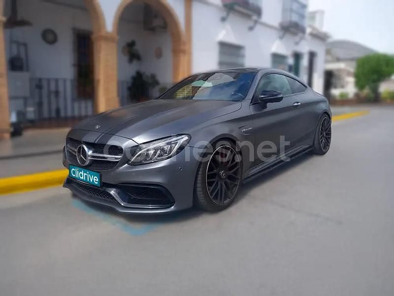 Usado Mercedes C63S AMG 510 CV (375 kW) 2017 Gris / plata Coupe