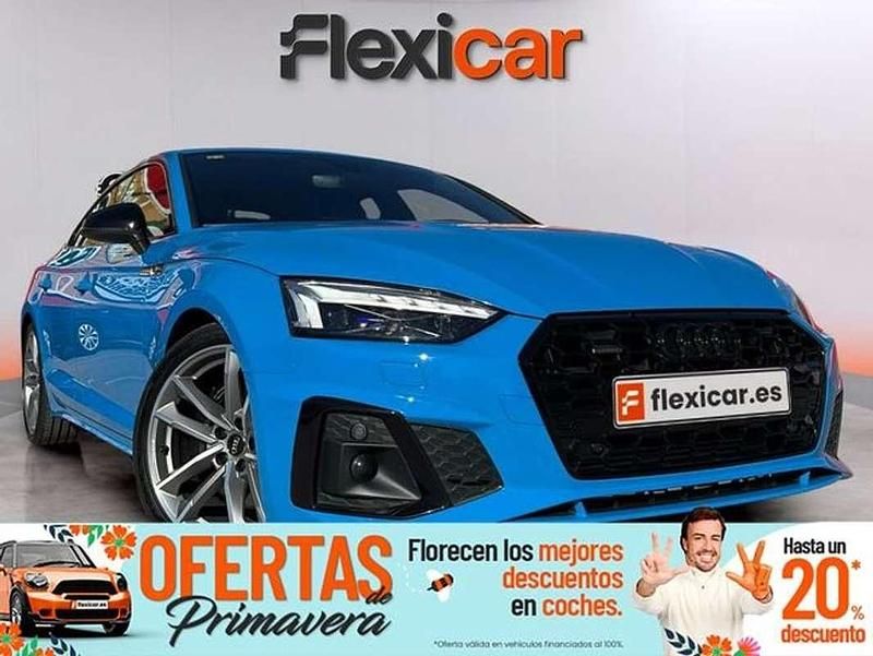 Usado Audi A5 Sportback Advanced 286 CV (210 kW) 2020 Azul Utilitario