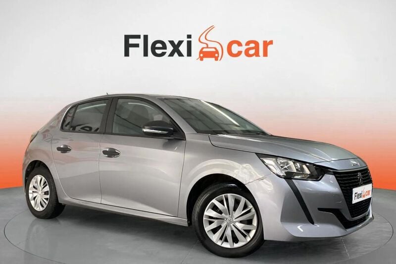 Gris Usado 2021 Peugeot 208 Utilitario | 8590 € (Super precio) - Imagen 1/4