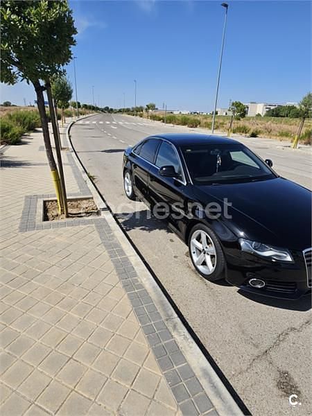 Usado Audi A4 143 CV (105 kW) 2008 Negro Berlina