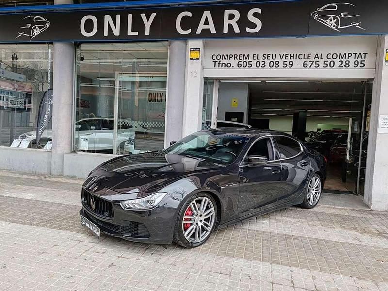 Negro Usado 2015 Maserati Ghibli Coupe | 28.500 € (Precio justo) - Imagen 1/4
