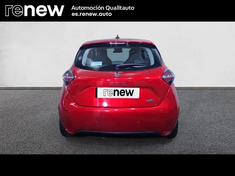 Usado Renault Zoe Intens 80 kW (110 CV) 2020 Rojo Utilitario