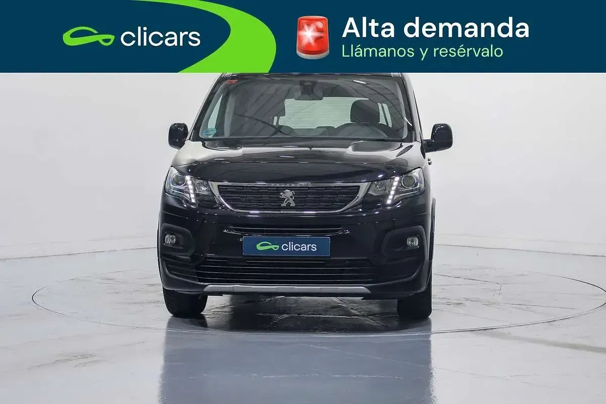 Usado Peugeot Rifter Allure 131 CV (96 kW) 2019 Negro Monovolumen