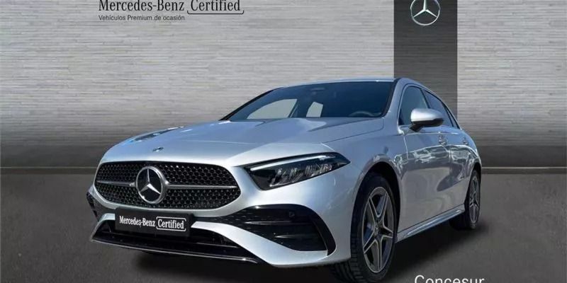 Plata Usado 2024 Mercedes A180 | 30.900 € (Precio justo) - Imagen 1/4