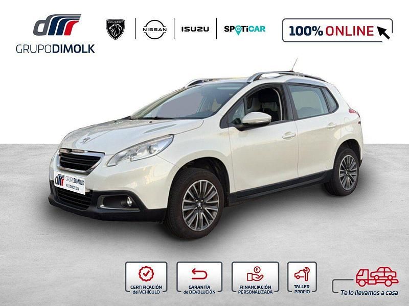 Usado Peugeot 2008 Active 82 CV (60 kW) 2014 Blanco SUV