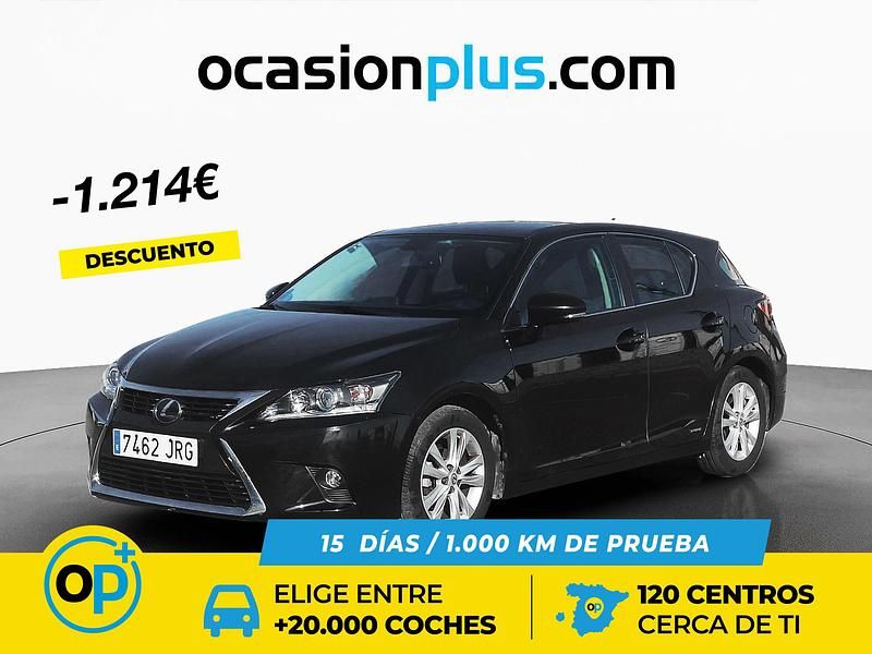 Negro Usado 2016 Lexus CT200h Business Edition | 16.390 € (Precio justo) - Imagen 1/4