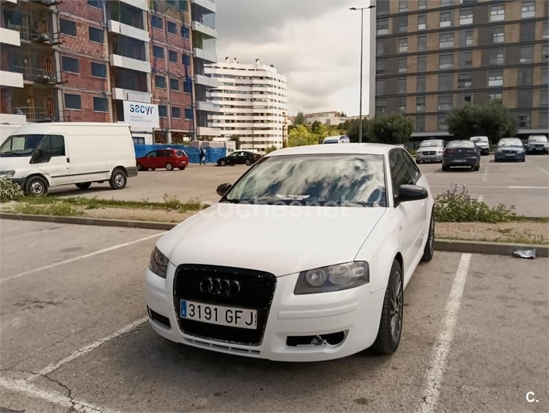 Blanco Usado 2008 Audi A3 Berlina | 4999 € (Precio justo) - Imagen 1/4