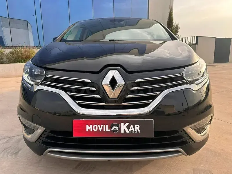 Usado Renault Espace Zen 160 CV (117 kW) 2016 Negro Monovolumen