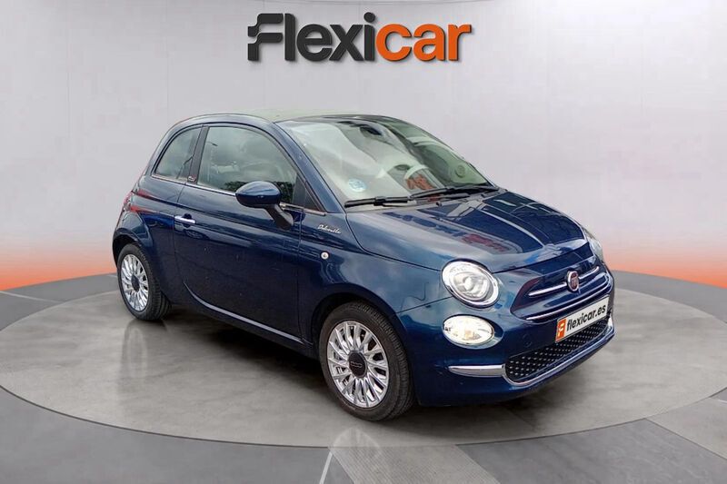 Azul Usado 2021 Fiat 500 Dolcevita Descapotable | 9990 € (Buen precio) - Imagen 1/4