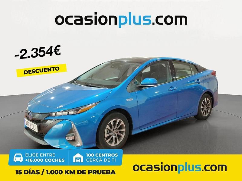 Azul Usado 2020 Toyota Prius Utilitario | 25.900 € (Caro) - Imagen 1/4