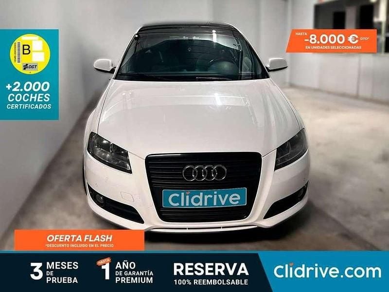 Blanco Usado 2010 Audi A3 Sportback Ambition Utilitario | 7690 € (Precio justo) - Imagen 1/3