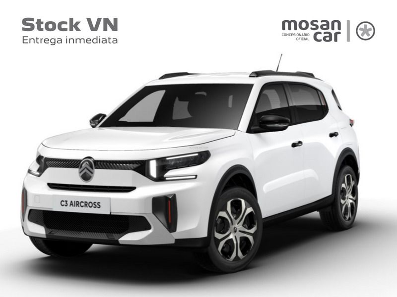 Blanco helado Nuevo 2025 Citroën C3 Aircross PureTech SUV | 20.800 € (Precio justo) - Imagen 1/4