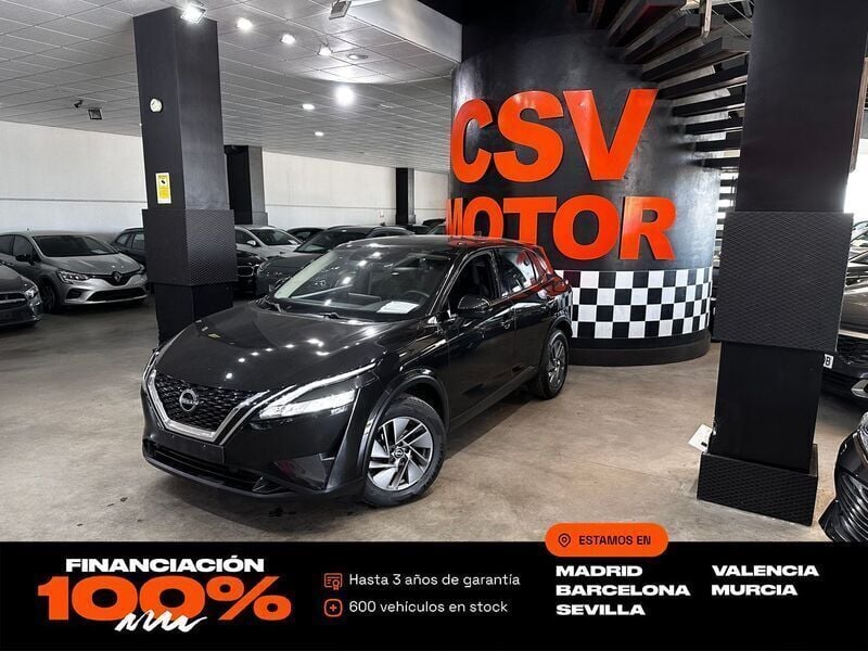 Negro Usado 2023 Nissan Qashqai Tekna SUV | 19.850 € (Super precio) - Imagen 1/4