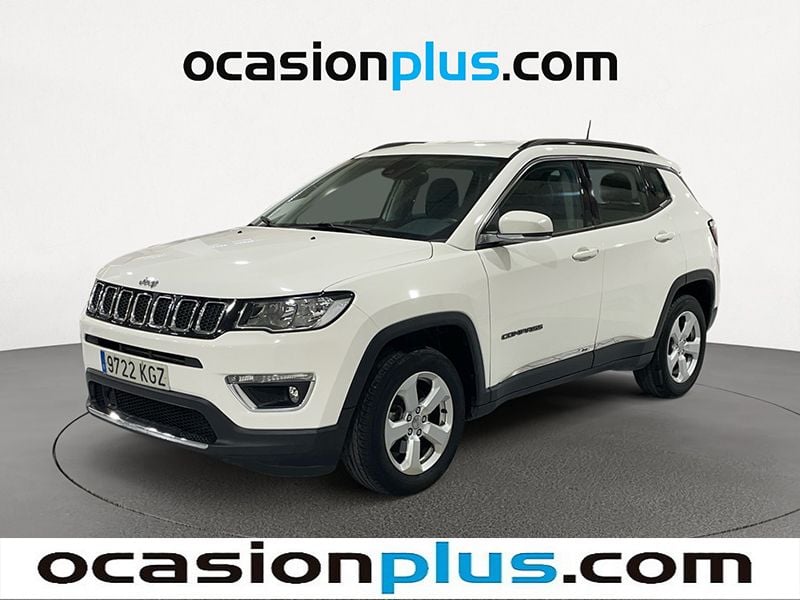 Blanco Usado 2018 Jeep Compass Longitude SUV | 15.364 € (Buen precio) - Imagen 1/4