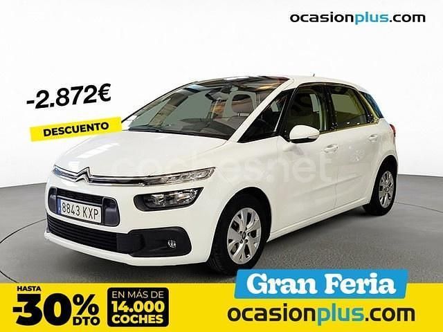 Blanco Usado 2019 Citroën C4 SpaceTourer Live Monovolumen | 12.900 € (Buen precio) - Imagen 1/4