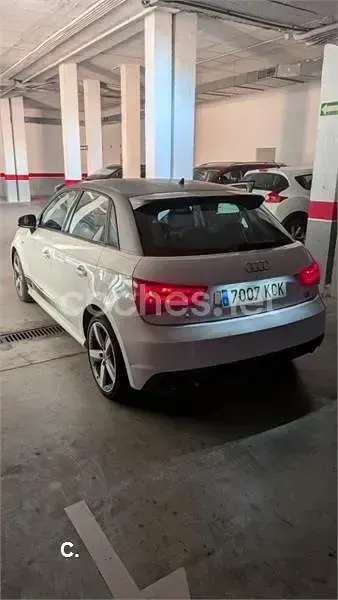 Usado Audi A1 Sportback S-Line 95 CV (69 kW) 2018 Blanco Utilitario