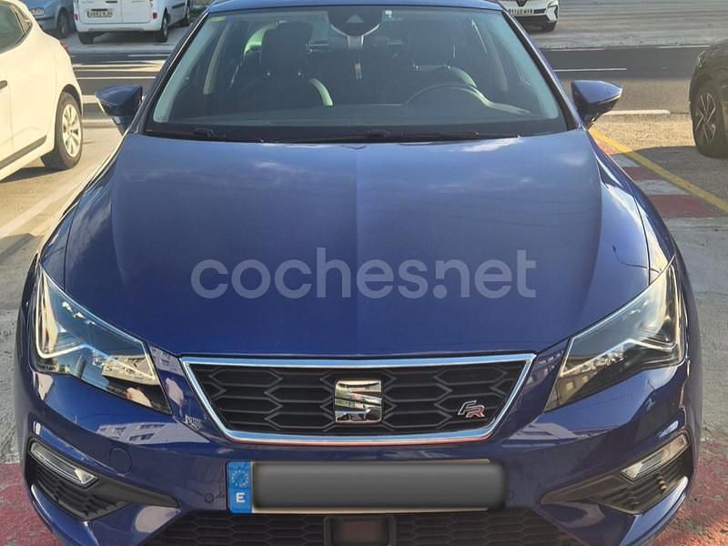 Usado Seat Leon FR 150 CV (110 kW) 2018 Azul Berlina