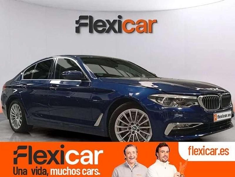 Azul Usado 2017 BMW 520 Berlina | 23.590 € (Precio justo) - Imagen 1/4
