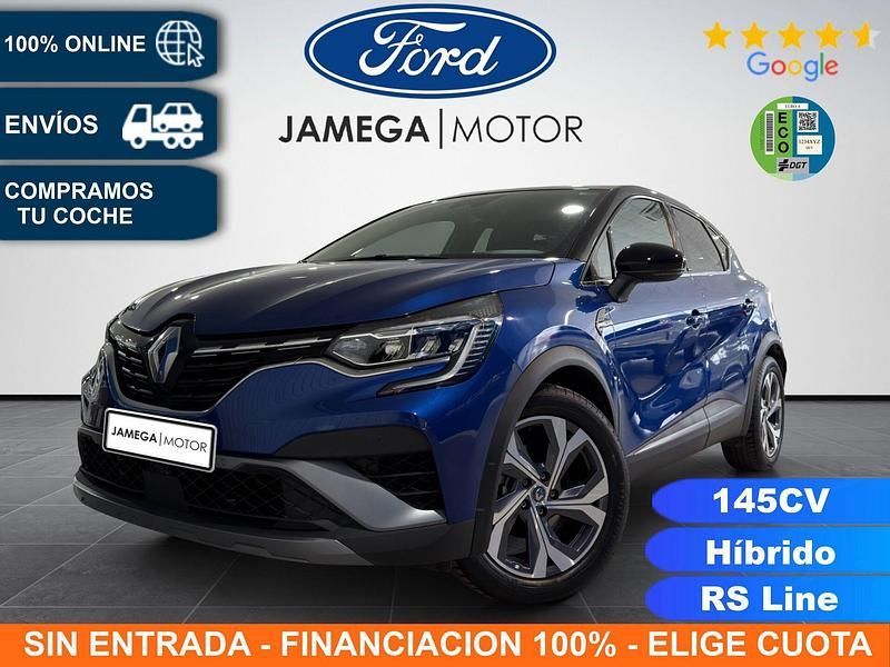 Usado Renault Captur RS Line 160 CV (117 kW) 2021 Azul SUV