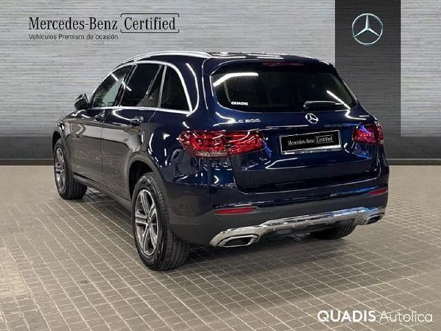 Usado Mercedes GLC200 197 CV (144 kW) 2022 Azul cavansita SUV