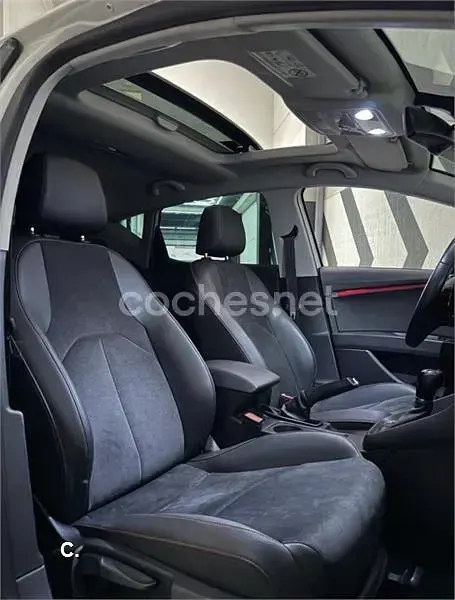 Usado Seat Leon FR 184 CV (135 kW) 2015 Blanco Berlina
