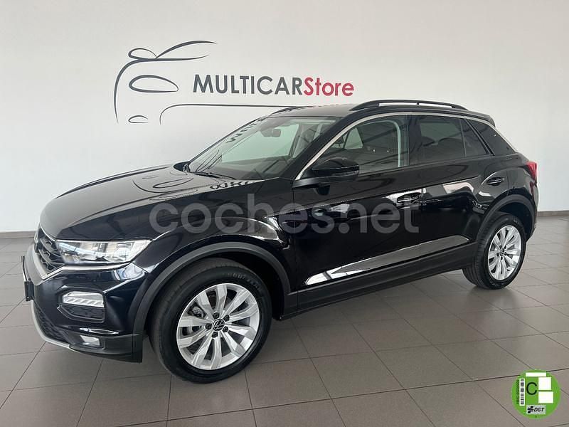 Negro Usado 2021 VW T-Roc Advance SUV | 16.900 € (Precio justo) - Imagen 1/4