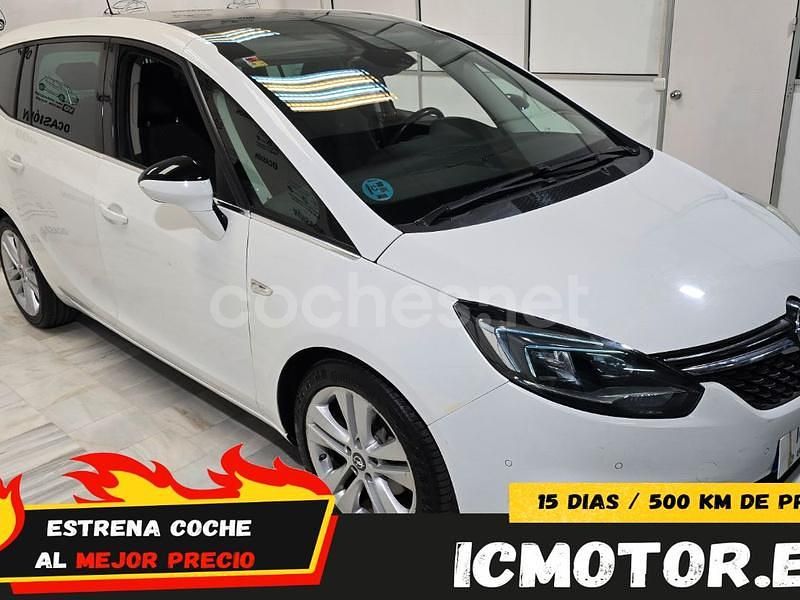 Blanco Usado 2018 Opel Zafira Excellence Monovolumen | 9499 € (Precio justo) - Imagen 1/4