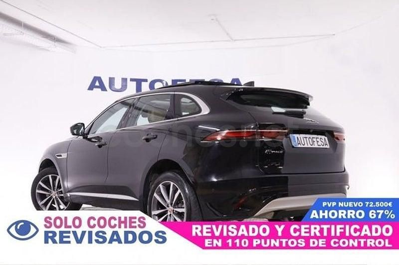 Usado Jaguar F-Pace SE 204 CV (150 kW) 2021 Negro SUV
