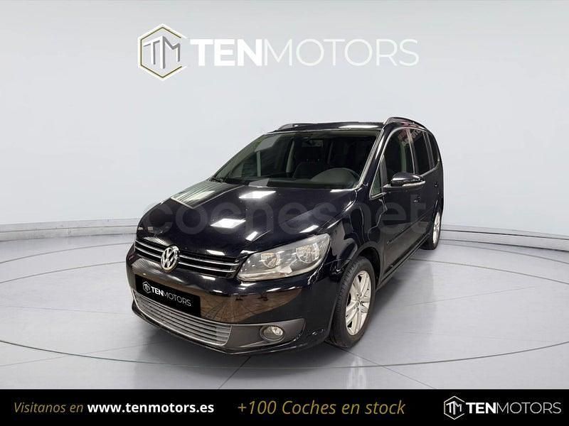 Usado VW Touran Advance 105 CV (77 kW) 2012 Negro Monovolumen