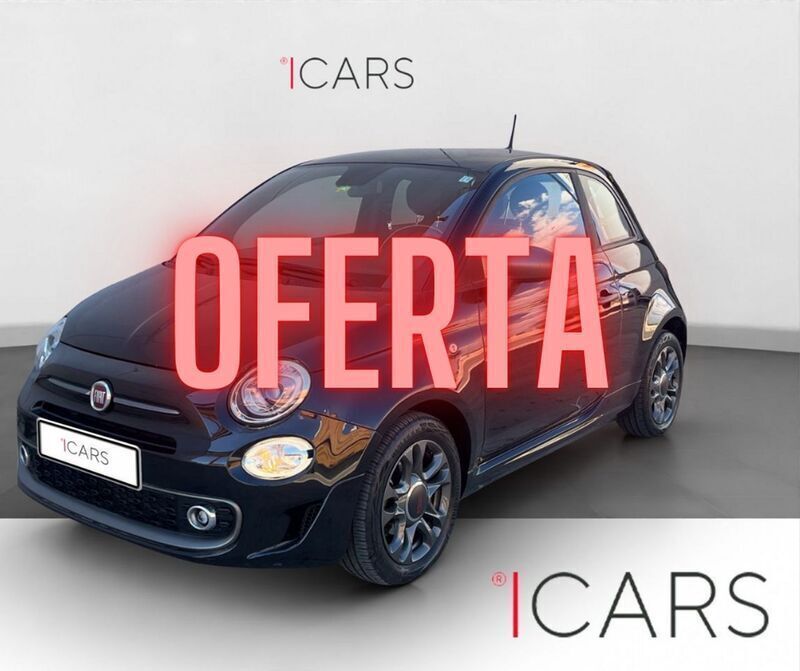 Negro Usado 2021 Fiat 500 Sport Berlina | 10.990 € (Precio justo) - Imagen 1/4