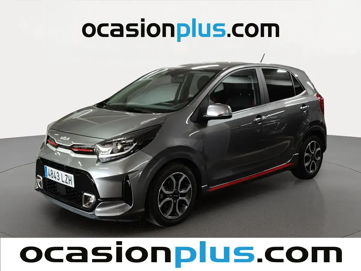 Usado Kia Picanto GT-Line 84 CV (61 kW) 2022 Gris Utilitario