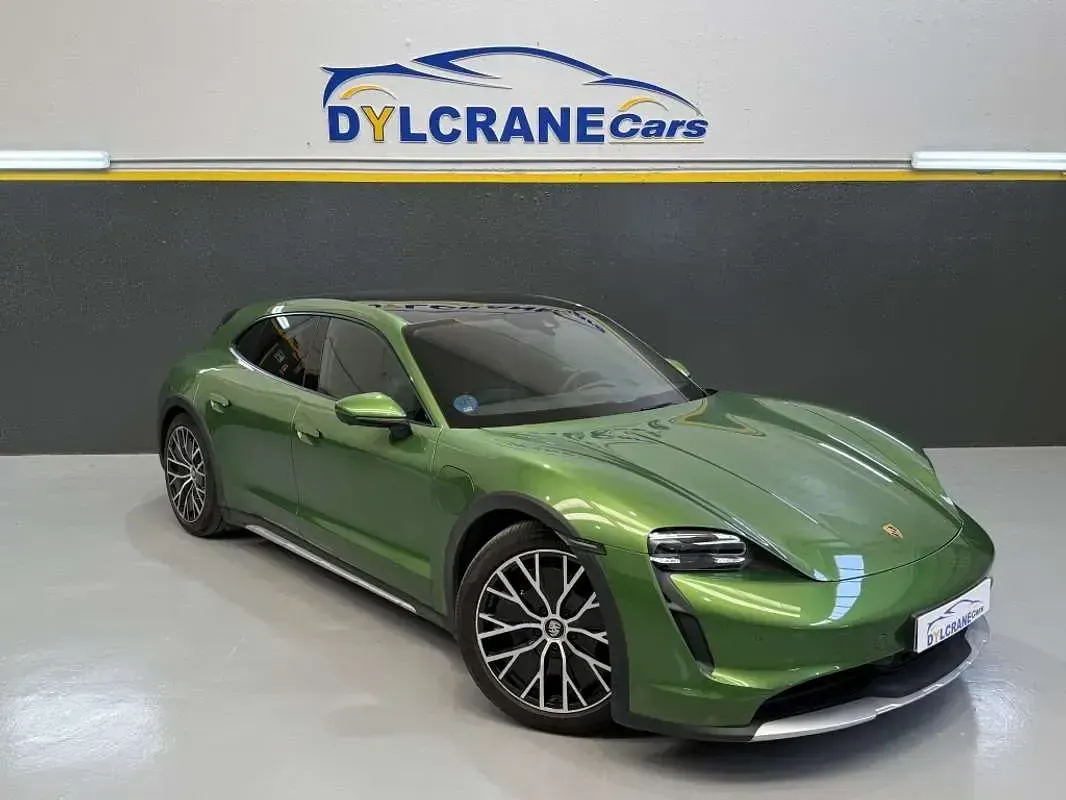 Käytetty Porsche Taycan Cross Turismo 300 kW (408 HP) 2023 Vihreä Farmari