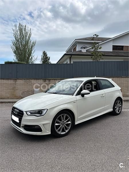Blanco Usado 2015 Audi A3 S-Line Berlina | 10.600 € (Buen precio) - Imagen 1/3