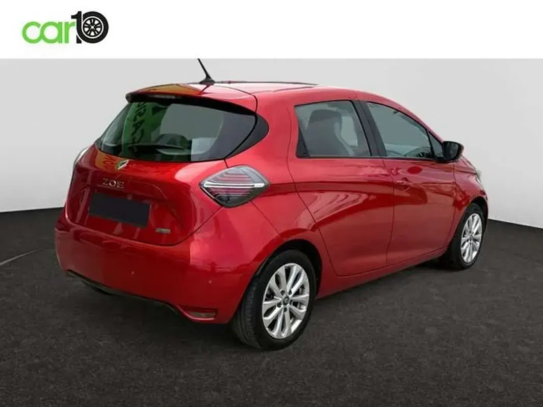 Usado Renault Zoe Intens 78 kW (107 CV) 2020 Rojo Utilitario