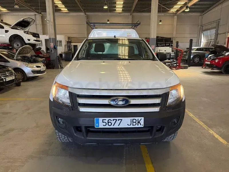 Usado Ford Ranger XL 150 CV (110 kW) 2014 Blanco Pickup/Camioneta