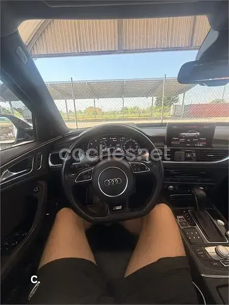 Usado Audi A6 Competition 326 CV (239 kW) 2017 Negro Berlina