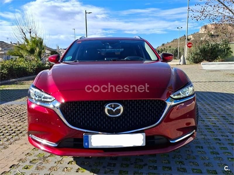Rojo Usado 2021 Mazda 6 Familiar | 26.000 € (Precio justo) - Imagen 1/4